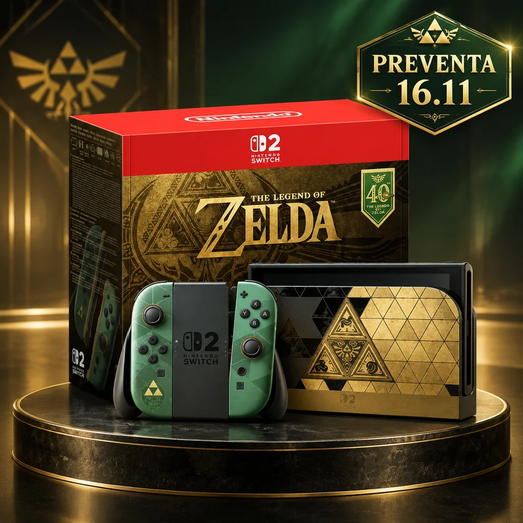 Nintendo Switch 2 — The Legend of Zelda 40th Anniversary Edition