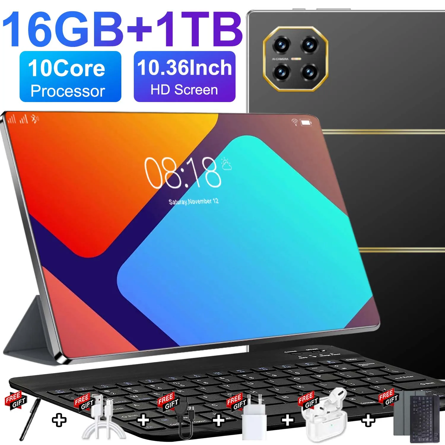 10.36-inch Android Tablet Bundle