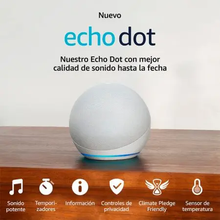 Amazon Echo Dot (5th Gen) — White - Image 4