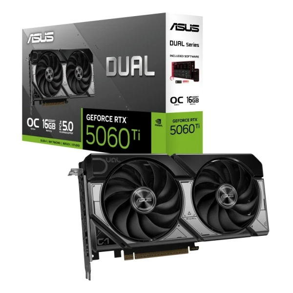 ASUS Dual GeForce RTX 5060 Ti OC 16GB