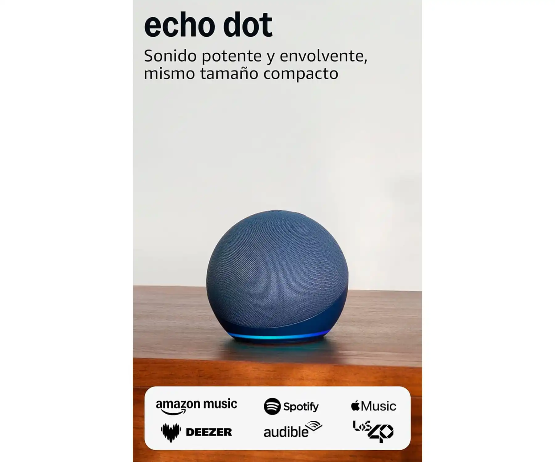 Amazon Echo Dot (5th Gen) — Navy Blue - Image 2