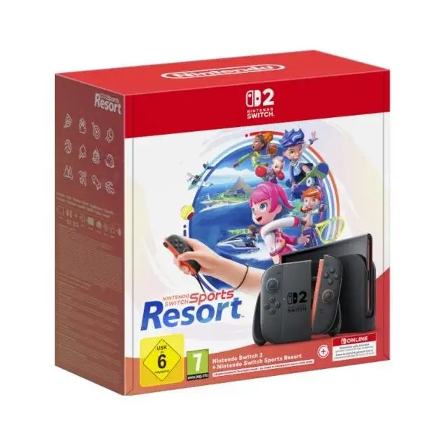 Nintendo Switch 2 + Switch Sports Resort + 3 Months Online