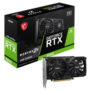 MSI GeForce RTX 3050 Ventus 2X E OC 6GB