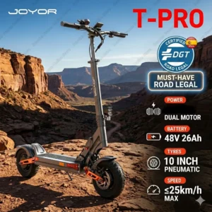 JOYOR T-Pro DGT — Foldable Electric Scooter