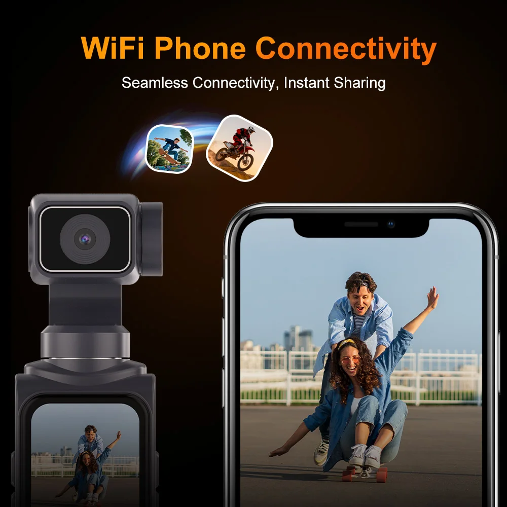 Ourlife — 4K Pocket Gimbal Camera - Image 6