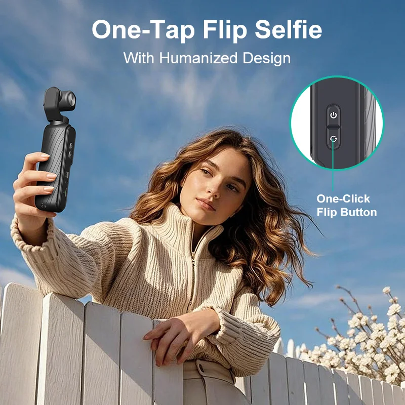 Ourlife — 4K Pocket Gimbal Camera - Image 2