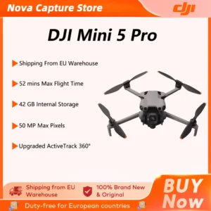 DJI Mini 5 Pro — Foldable 4K Camera Drone