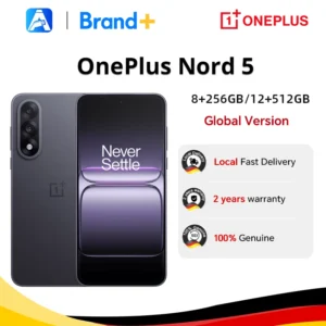 Global version samrtphone OnePlus Nord 5 5G 8GB+256GB 12GB+512GB Snapdragon 8s Gen 3 Android 15 6800 mAh 80W Wi-Fi 6 NFC
