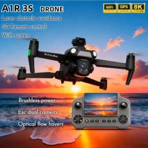 A1R 3S — Foldable Camera Drone with Screen Controller