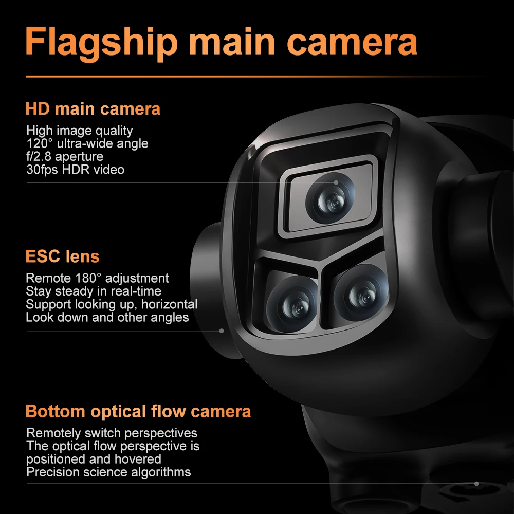 V988 — Foldable Camera Drone with Screen Controller - Image 4