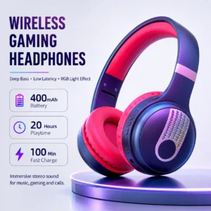 Retro RGB Gaming Headset