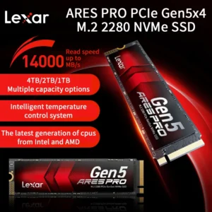 Lexar ARES PRO PCIe 5.0 NVMe SSD
