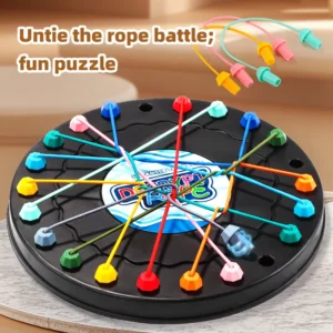 Rope Untangle Challenge — Logic Puzzle Game