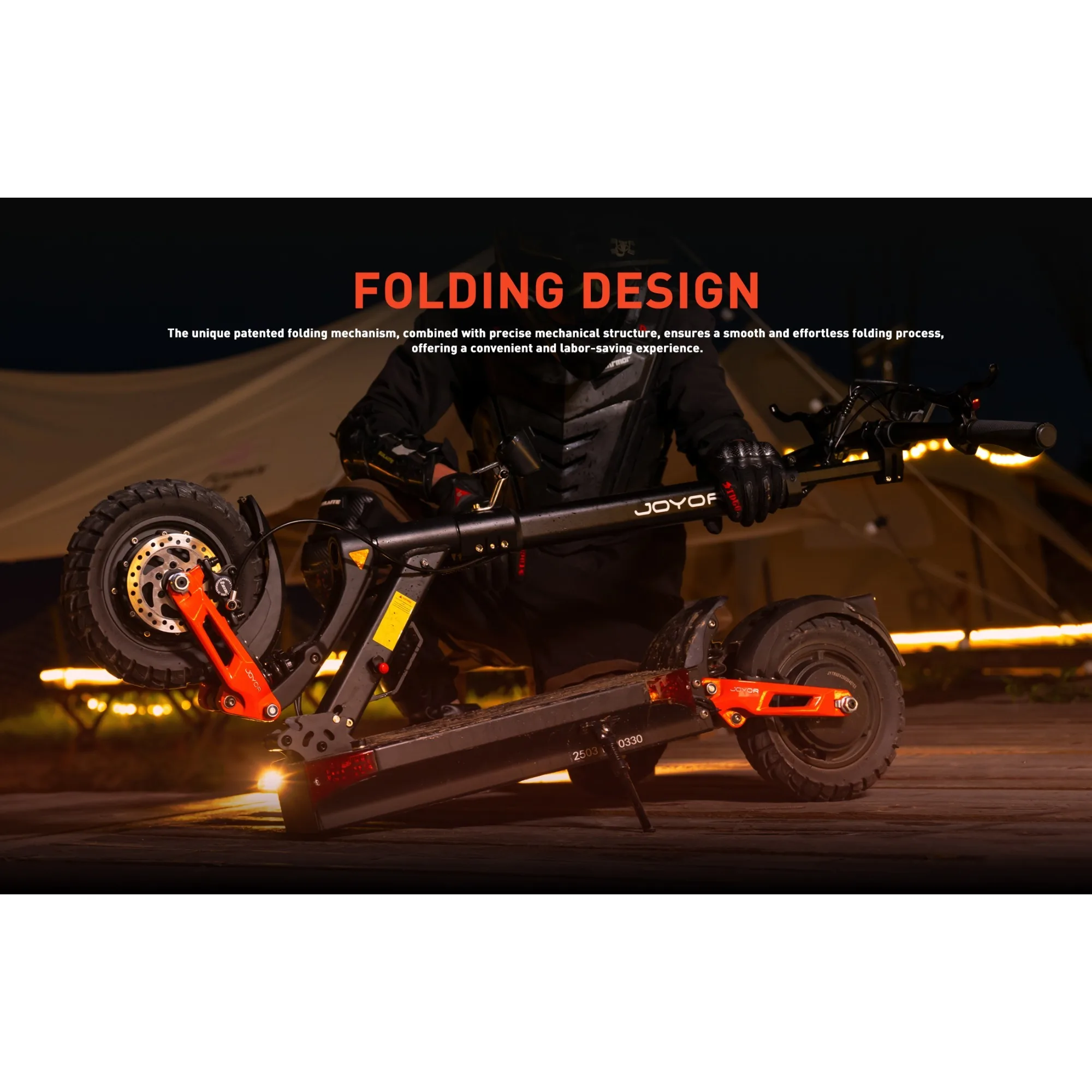 JOYOR T10 — Foldable Electric Scooter - Image 6