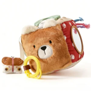 Soft Tissue Box — Sensory Fabric Toy