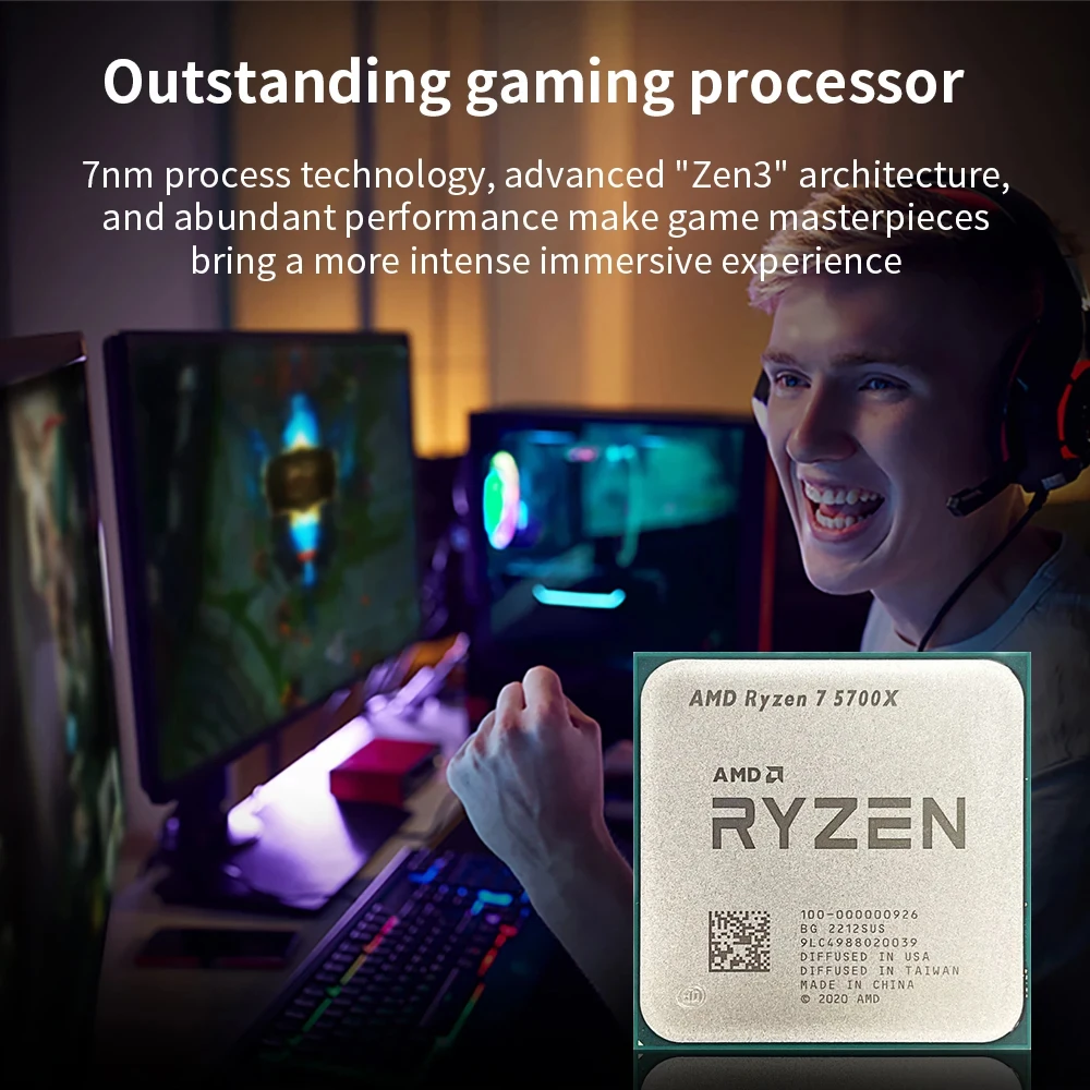 AMD Ryzen 7 5700X — AM4 Processor - Image 2