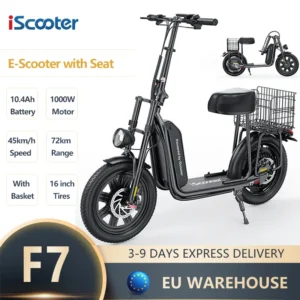 iScooter F7 — 16″ Folding Electric Bike